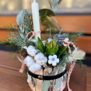 Коледен свещник “Sweet December Hug”