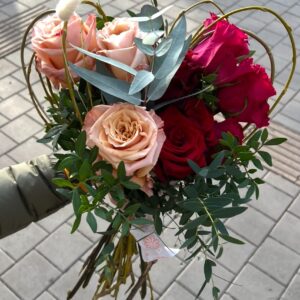 Букет от рози “Тихо избирам теб”